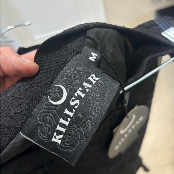 Killstar Black Lace Maxi Skirt - Picture 5 of 5